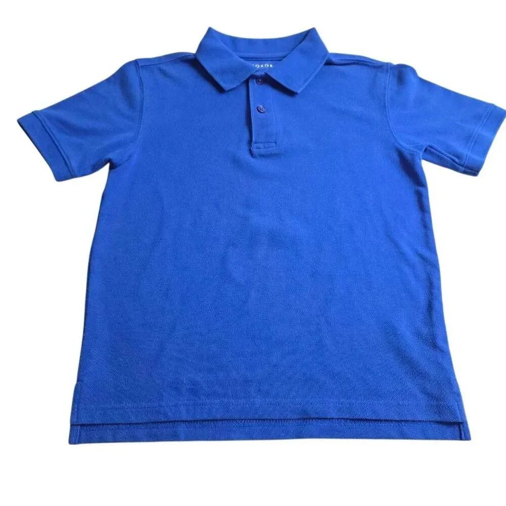 George Royal Blue polo shirt S6/7